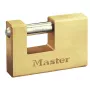 Spyna MASTERLOCK 608EURD 85 mm platus korpusas iš masyvaus žalvario