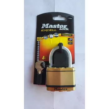 MASTERLOCK M15BEURDLF laminuotas plieninis spynos korpusas 64 mm raktinis