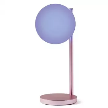 Stalinė LED lempa Lexon Bubble Lamp LH70LP šviesiai rožinė 15W su belaidžiu įkrovikliu