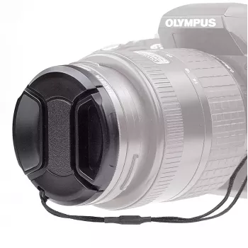 Kaiser Fototechnik 6847 objektyvo gaubtas 4,3 cm juodas DSLR fotoaparatams