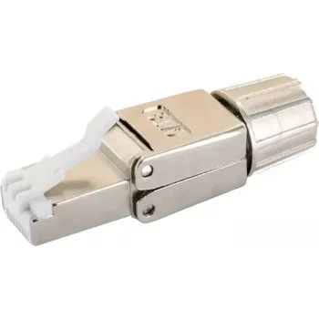RJ-45 kištukas Schwaiger NWST811 531 sidabrinis, vyriškas, 15 mm plotis