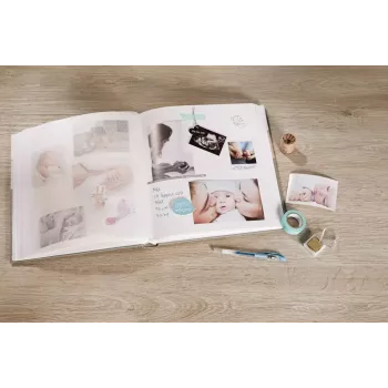 Fotoalbumas Walther Design Baby Dreamtime Mėlyna Ruda 50 lapų