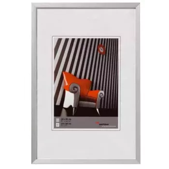 Walther Design rėmelis AJ040S 30x40 sidabrinis
