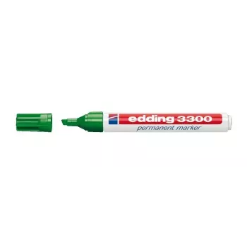 Permanentinis markeris Edding 3300 žalias 10 vnt.