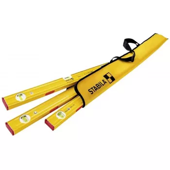 Gulsčiukų rinkinys STABILA PRO SET 80 ASM 19716 — 30 cm, 60 cm, 120 cm, tikslumas 0,5 mm/m