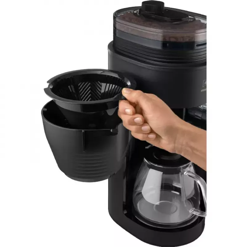 Lašelinis kavos virimo aparatas Melitta AromaFresh X, 1,25 l, juodas