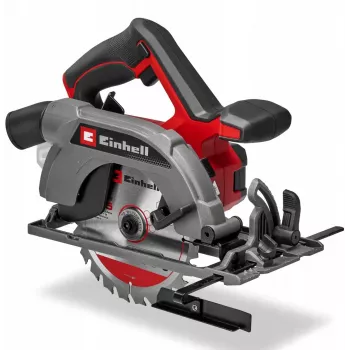 Belaidis diskinis pjūklas EINHELL TE‑CS 18/165‑2 Li (Solo) — 18 V, maks. pjovimo gylis 57 mm, su paraleline atrama, be akumuliatoriaus/kroviklio