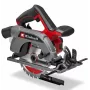 Belaidis diskinis pjūklas EINHELL TE‑CS 18/165‑2 Li (Solo) — 18 V, maks. pjovimo gylis 57 mm, su paraleline atrama, be akumuliatoriaus/kroviklio