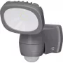 LED prožektorius Brennenstuhl 1178900100 Black, IP44/IP54, baterijinis, su PIR jutikliu