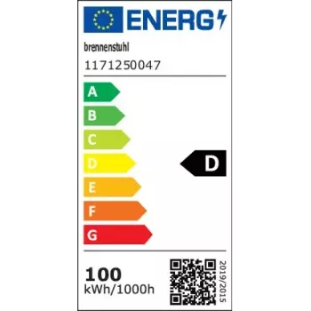 Prožektorius Brennenstuhl 1171250047 Juodas 100 W LED IP65