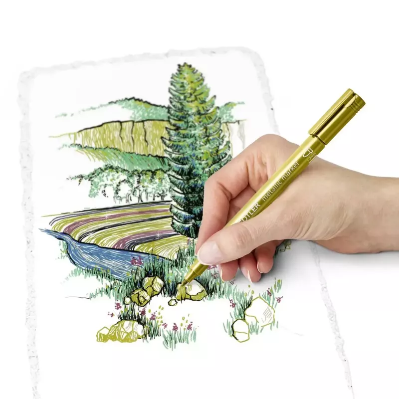 Markeris Staedtler 8323 2 vnt. juodas