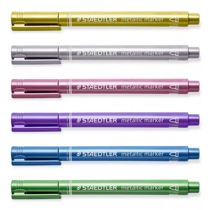 Markeris Staedtler 8323 2 vnt. juodas