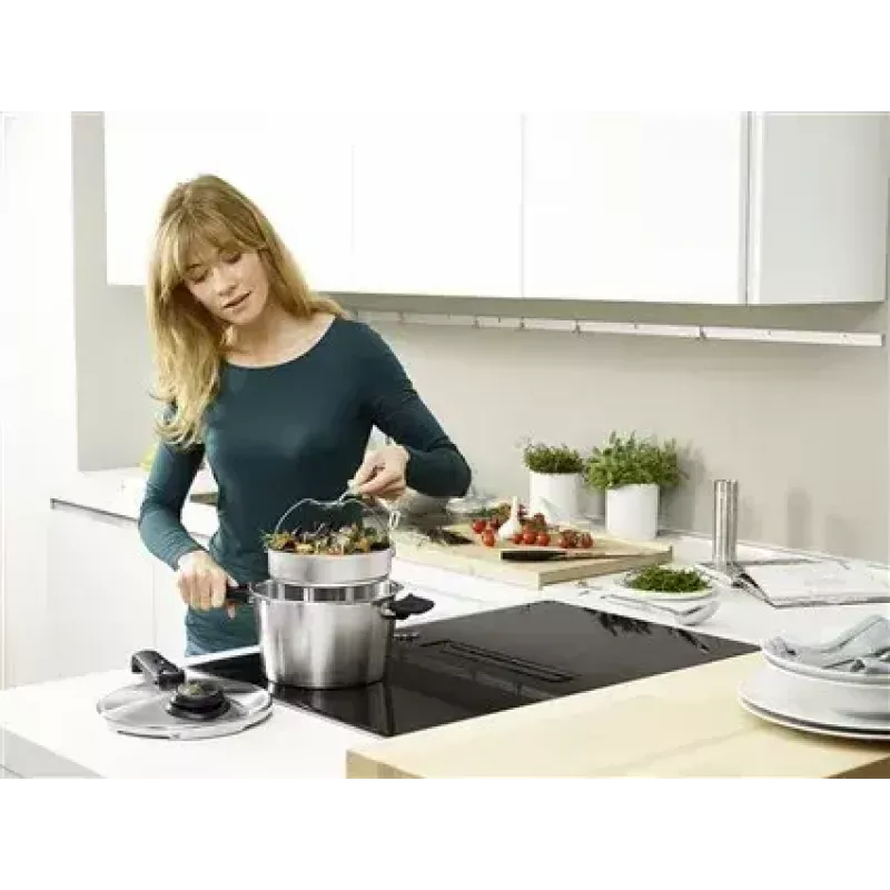 Slėginė viryklė Fissler Vitavit Premium 6 L nerūdijančio plieno, indukcinė