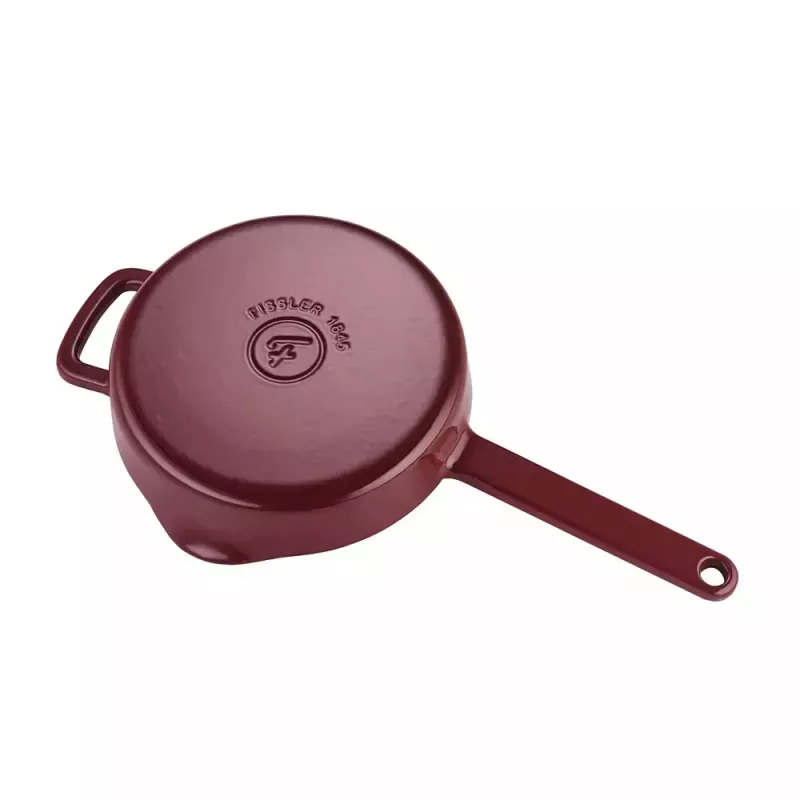 Visapusė keptuvė Fissler Moments Collection apvali 24 cm Raudona