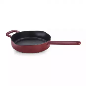 Visapusė keptuvė Fissler Moments Collection apvali 24 cm Raudona