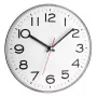 Kvarcinis laikrodis TFA-Dostmann 60.3017 Circle Grey White sieninis / stalinis
