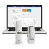 TFA Dostmann WeatherHub OBSERVER belaidis temperatūros ir drėgmės jutiklis, Wi‑Fi, AC / AA baterija, 40×28×104 mm