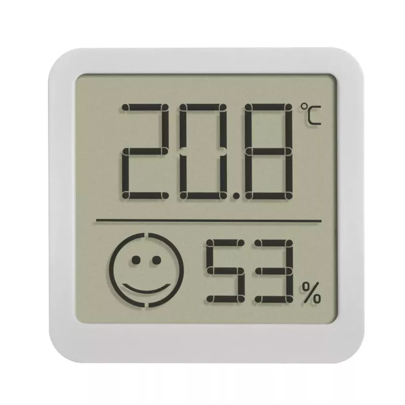 Skaitmeninis aplinkos termometras TFA-Dostmann 30.5053.02 Vidaus/lauko Sidabrinis Baltas