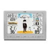 TFA-Dostmann Meteo Jack Silver belaidė orų stotis – termometras, higrometras, barometras