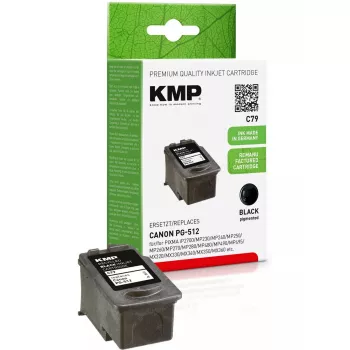 KMP Canon PG512 juoda kasetė