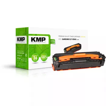 KMP Samsung CLT-C504S 1800 puslapių žalsvai mėlynas (Cyan) lazerio kasetė