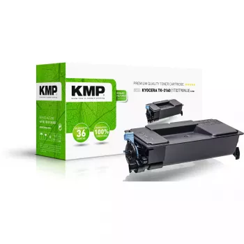 KMP Toner Kyocera TK-3160 juodas 14000 puslapių