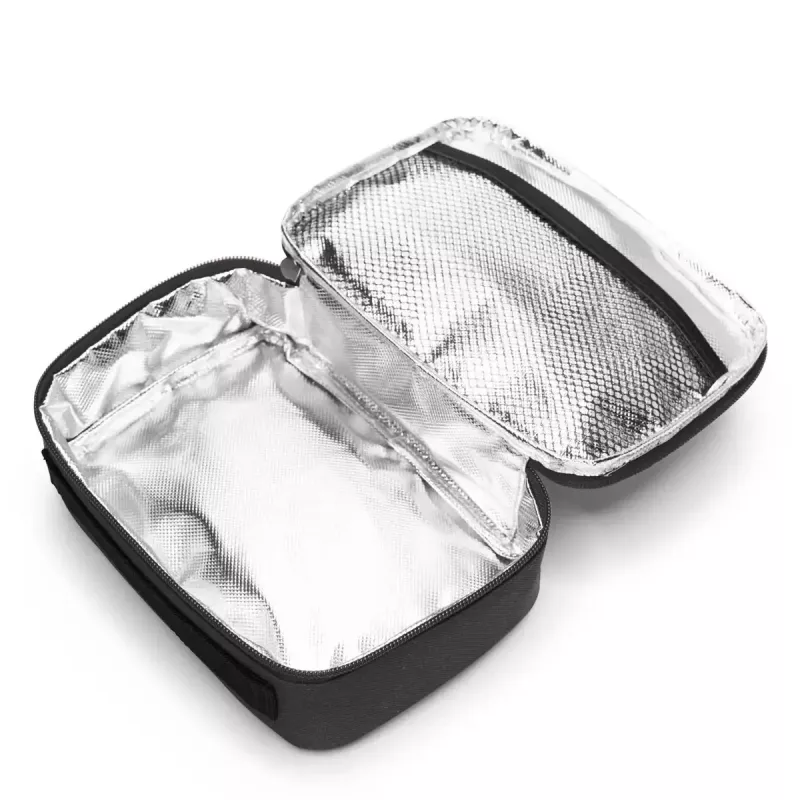 Termoindėklas Reisenthel Thermocase Dots 1,5 L juodas aliuminis poliesteris