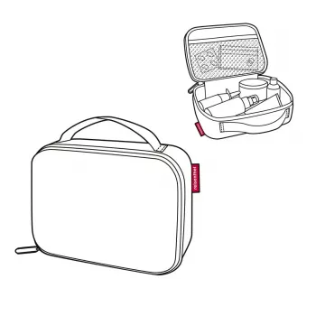 Termoindėlis Reisenthel Thermocase Black 1,5 L aliuminis poliesteris