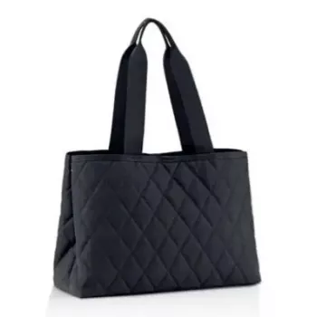 Reisenthel Classic Shopper L — poliesteris, 12 L, 280×160 mm, juoda