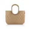 Reisenthel loopshopper L Brown Aluminium 25L 460 mm – daugkartinis pirkinių krepšys