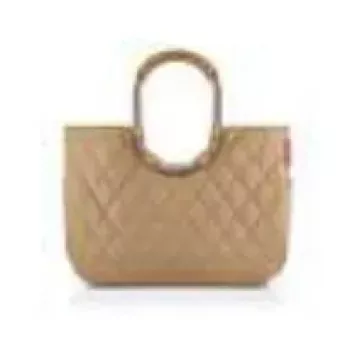 Reisenthel loopshopper L Brown Aluminium 25L 460 mm – daugkartinis pirkinių krepšys