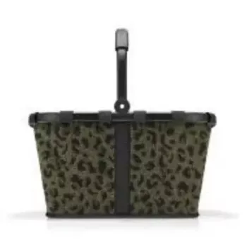 Pirkinių krepšys Reisenthel carrybag Black/Brown, aliuminio rėmas, poliesteris, 22 L, 480×280 mm