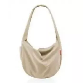 Krepšys per petį Reisenthel Moonbag smėlio spalvos, poliesteris, 24 L, 480×140 mm