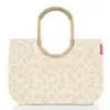 Reisenthel loopshopper L krepšys rankinei – smėlio spalvos, poliesteris, 25 L, 460×250 mm