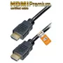 HDMI kabelis MaxTrack C 215-1, HDMI Type A į Type A, 1 m, HDMI 2.1, 18 Gbit/s, juodas