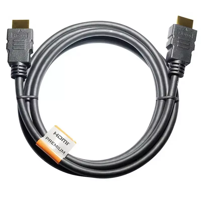 HDMI kabelis MaxTrack C 215-3, 3 m, HDMI Type A (vyriškas–vyriškas), HDMI 2.1, 18 Gbit/s, juodas