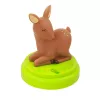 ANSMANN baby night-light 1800-0059 LED naktinė lemputė, geltona šviesa, baterijos AA ×3, 119×119×137 mm, ruda/žalia