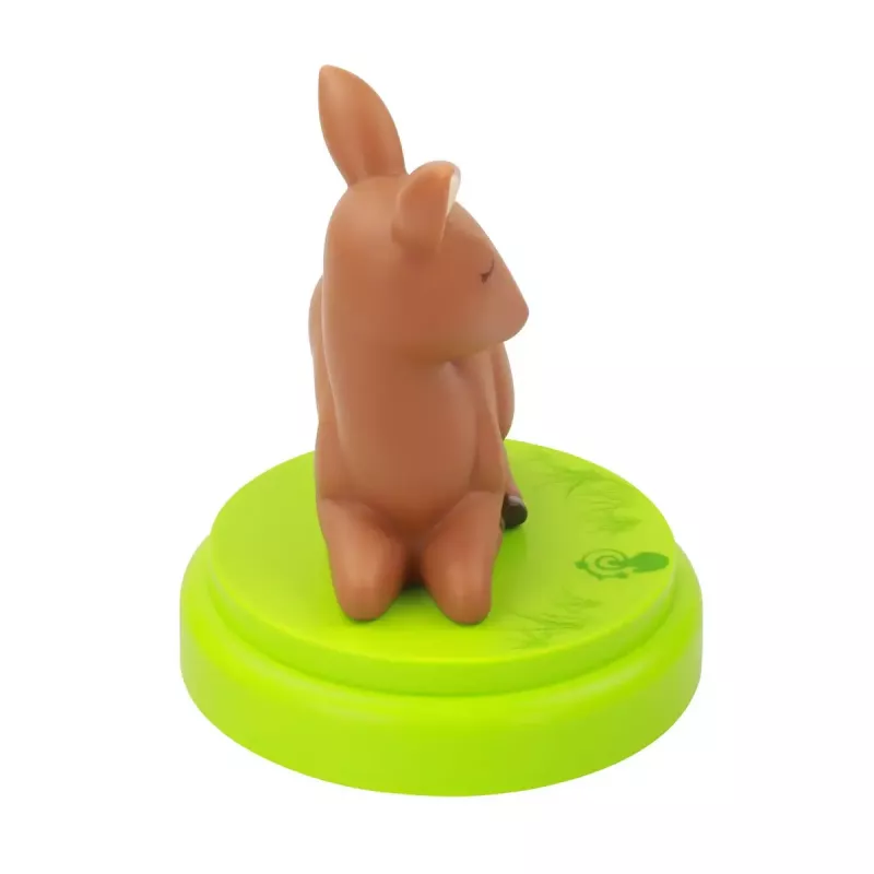 ANSMANN baby night-light 1800-0059 LED naktinė lemputė, geltona šviesa, baterijos AA ×3, 119×119×137 mm, ruda/žalia