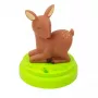 ANSMANN baby night-light 1800-0059 LED naktinė lemputė, geltona šviesa, baterijos AA ×3, 119×119×137 mm, ruda/žalia