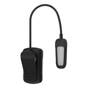 Stalinė lempa ANSMANN 1600-0531 LED, 9 nekeičiamų šviesos diodų, baterija (LiPo), juoda, 300×43×34 mm