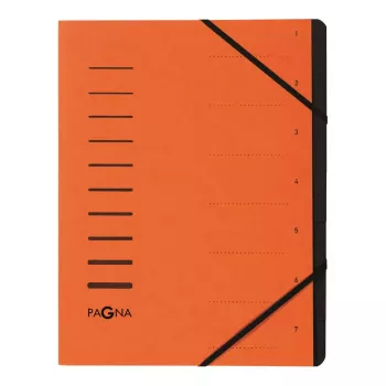 Skiriamasis skirtukas A4 Pagna 40058-12 Oranžinis