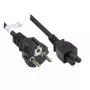Maitinimo kabelis Good Connections P0005-S018, Schuko CEE 7/7 į C5, 1,8 m, juodas