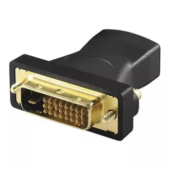 Adapteris HDMI - DVI Alcasa HDMI - DVI F/M Juodas