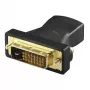 Adapteris HDMI - DVI Alcasa HDMI - DVI F/M Juodas