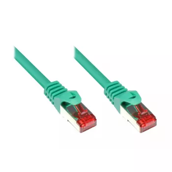 Alcasa 50 m Cat6 tinklo kabelis žalias S/FTP RJ-45 auksuoti kontaktai