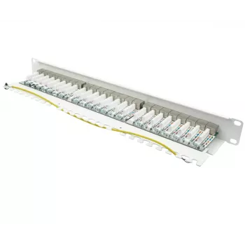 Pataisų skydelis Alcasa GC-N0146 0,5U 10 Gigabit Ethernet RJ-45 Cat6a