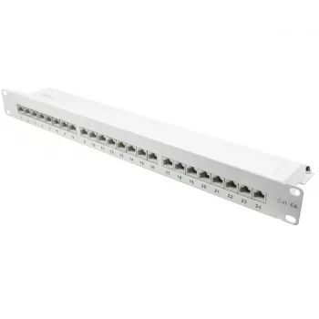 Pataisų skydelis Alcasa GC-N0146 0,5U 10 Gigabit Ethernet RJ-45 Cat6a