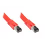Tinklo kabelis Alcasa 8080-F150R Raudonas 15m Cat8.1 U/FTP