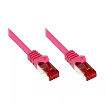 Tinklo kabelis Alcasa CAT6 S/FTP 25 m Magenta
