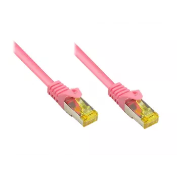 Tinklo kabelis Alcasa 50m Cat7 RJ-45 Violetinis S/FTP (S-STP)